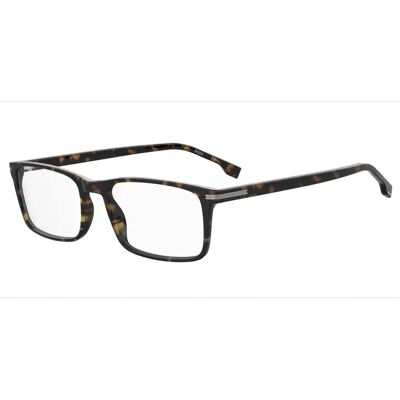 HUGO BOSS 1630 086 HAVANA Acetato Rettangolari Occhiali - Montature HUGO BOSS 1630 086 HAVANA Acetato Rettangolari Occhiali - Montature