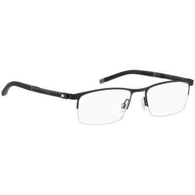 Lunettes Rectangulaires Noires Tommy Hilfiger - Lunettes Lunettes Rectangulaires Noires Tommy Hilfiger - Lunettes