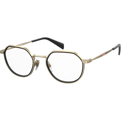 Levis LV 1069 RHL Or Noir - Monture de lunettes Levis LV 1069 RHL Or Noir - Monture de lunettes