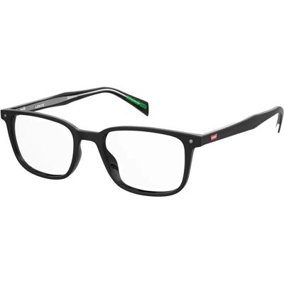 Levi's LV 5053 807 Monture Unisexe Noire Rectangulaire Levi's LV 5053 807 Monture Unisexe Noire Rectangulaire