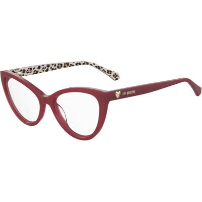 Love Moschino MOL631 WGX Red Eyewear Frames - Eyewear Frames Love Moschino MOL631 WGX Red Eyewear Frames - Eyewear Frames