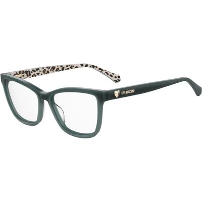 Love Moschino Green Pattern Eyewear Frames - Women - Eyewear Love Moschino Green Pattern Eyewear Frames - Women - Eyewear