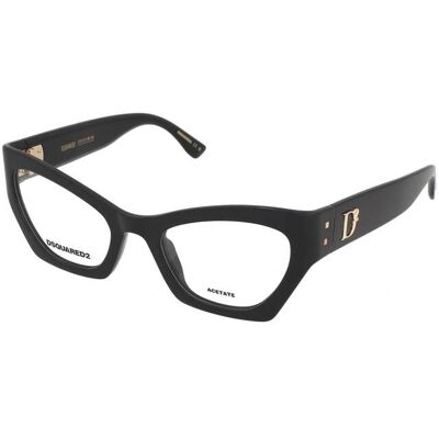 Occhiali Vintage Dsquared2 D2 0133 807 Neri - Occhiali Occhiali Vintage Dsquared2 D2 0133 807 Neri - Occhiali