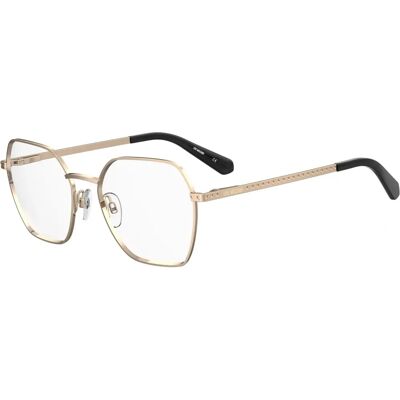Moschino Rose Gold Metal Eyewear Frames MOL628/TN 52/17/135 - Eyewear Frames Moschino Rose Gold Metal Eyewear Frames MOL628/TN 52/17/135 - Eyewear Frames