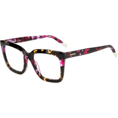 MISSONI MIS 0173 Fuchsia Havana Oversized Eyewear Frames - Eyewear Frames MISSONI MIS 0173 Fuchsia Havana Oversized Eyewear Frames - Eyewear Frames