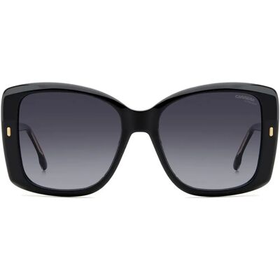 Carrera 3030/S Modell - Quadratische Kunststoffsonnenbrille - Schwarz Carrera 3030/S Modell - Quadratische Kunststoffsonnenbrille - Schwarz