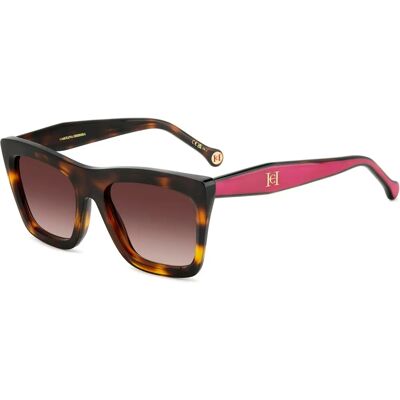 Lunettes de Soleil Carolina Herrera HER 0226/S Havana Rectangulaires Lunettes de Soleil Carolina Herrera HER 0226/S Havana Rectangulaires