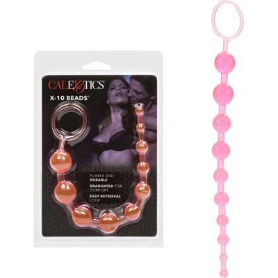 California Exotic Novelties X-10 Korale Perles Anales - Anal Beads California Exotic Novelties X-10 Korale Perles Anales - Anal Beads
