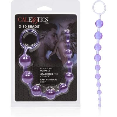 California Exotic Novelties X-10 Korale Anale Helmeneulat - Anal Beads California Exotic Novelties X-10 Korale Anale Helmeneulat - Anal Beads