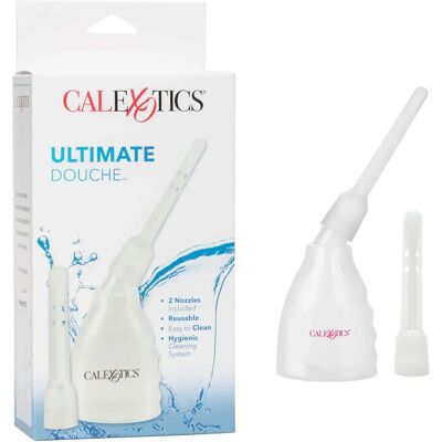 CalExotics Douche Anale Transparente avec 2 Embouts - Hygiène & Réutilisable CalExotics Douche Anale Transparente avec 2 Embouts - Hygiène & Réutilisable