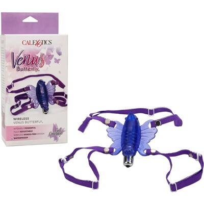 Stimolatore clitorideo a farfalla wireless di CalExotics - Impermeabile e ricaricabile Stimolatore clitorideo a farfalla wireless di CalExotics - Impermeabile e ricaricabile