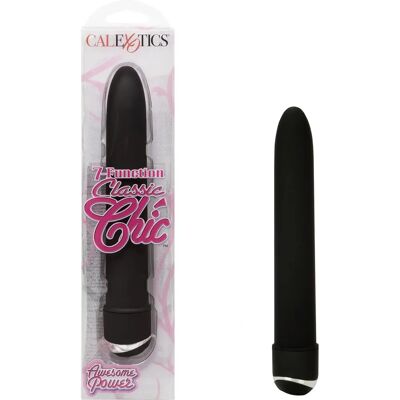 California Exotic Novelties Vibrador Clásico Negro - Punto G, Impermeable, 7 Modos de Vibración California Exotic Novelties Vibrador Clásico Negro - Punto G, Impermeable, 7 Modos de Vibración