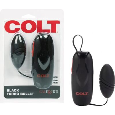 Colt Turbo Bullet Äggvibrator - Silver - Intern & Extern Stimulering Colt Turbo Bullet Äggvibrator - Silver - Intern & Extern Stimulering