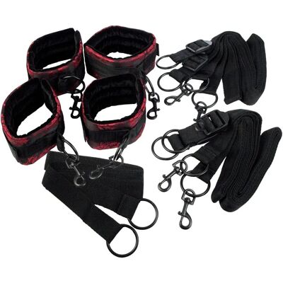 CalExotics Attaches de lit - Réglables, Élégants, Polyester CalExotics Attaches de lit - Réglables, Élégants, Polyester