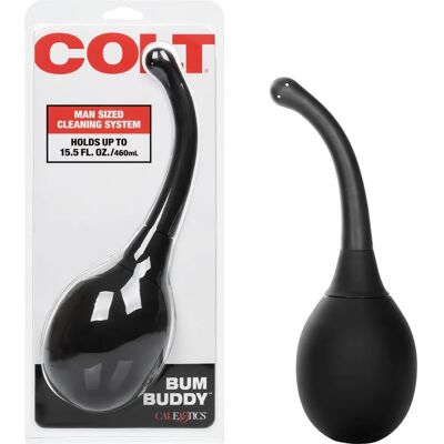Colt Bum Buddy Jumbo Anal Douche - Black Colt Bum Buddy Jumbo Anal Douche - Black