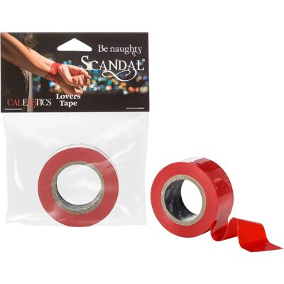 Scandal (USA) Ruban de Bondage Rouge - Bondage Tape Scandal (USA) Ruban de Bondage Rouge - Bondage Tape