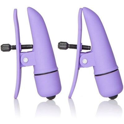 California Exotic Novelties Stimulateur de tétons sans fil - Violet - Jouet pour adultes California Exotic Novelties Stimulateur de tétons sans fil - Violet - Jouet pour adultes