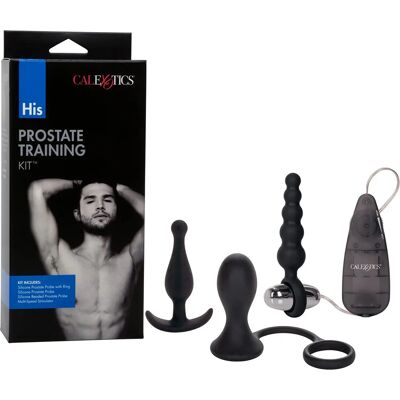 Cal Exotics His Prostate Training Kit - Svart Cal Exotics His Prostate Training Kit - Svart