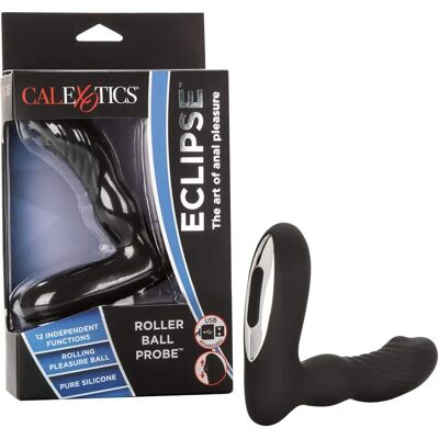 CalExotics Eclipse Roller Ball Prostata Stimulator - Vattentät - Uppladdningsbar CalExotics Eclipse Roller Ball Prostata Stimulator - Vattentät - Uppladdningsbar