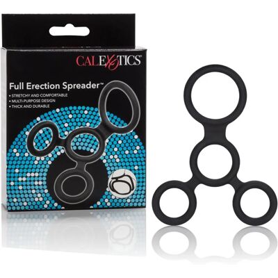 California Exotic Novelties Anneau en Silicone Doppio - Stimulant Erection California Exotic Novelties Anneau en Silicone Doppio - Stimulant Erection