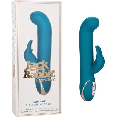 CalExotics Vibratore Coniglio Rocking G - Impermeabile, Ricaricabile USB CalExotics Vibratore Coniglio Rocking G - Impermeabile, Ricaricabile USB