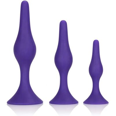 Kit di allenamento anale Booty Call di California Exotic - Viola Kit di allenamento anale Booty Call di California Exotic - Viola
