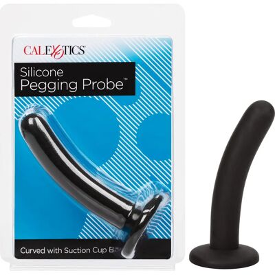 Dildo en silicone noir pour pegging - Étanche Dildo en silicone noir pour pegging - Étanche