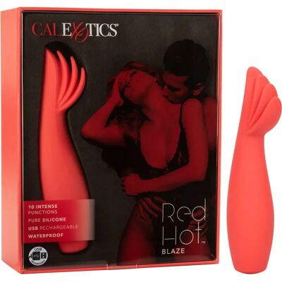 Vibratore Red Hot Blaze di CalExotics - 10 Modalità di Vibrazione Vibratore Red Hot Blaze di CalExotics - 10 Modalità di Vibrazione