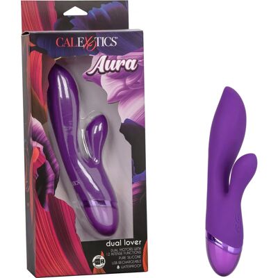CalExotics Aura Dual Lover Vibratore - Giocattolo vibrante CalExotics Aura Dual Lover Vibratore - Giocattolo vibrante
