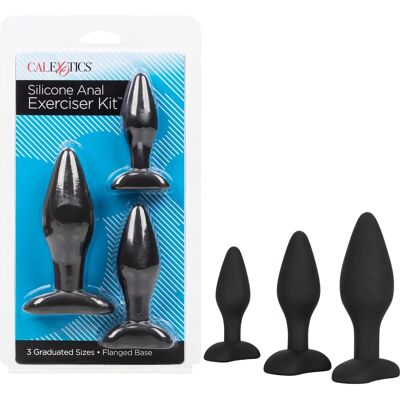 Kit Esercizi in Silicone Anale - 3 pezzi Kit Esercizi in Silicone Anale - 3 pezzi