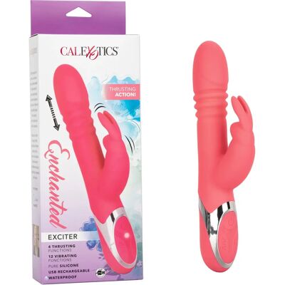 California Exotic Novelties Vibrator Konijn Betoverd - Dubbele stimulatie - Waterdicht California Exotic Novelties Vibrator Konijn Betoverd - Dubbele stimulatie - Waterdicht