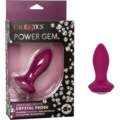 CalExotics Vibromasseur Anal Cristal Violet - Vibromasseur CalExotics Vibromasseur Anal Cristal Violet - Vibromasseur