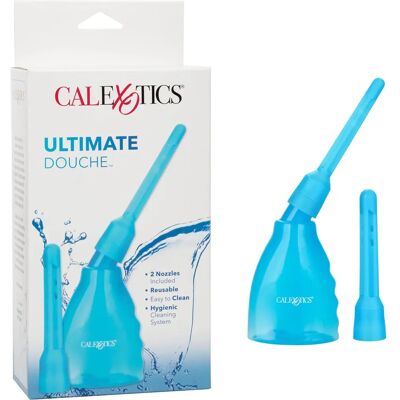California Exotic Novelties Douche Anale Bleue - Douche anale réutilisable à base d'eau California Exotic Novelties Douche Anale Bleue - Douche anale réutilisable à base d'eau