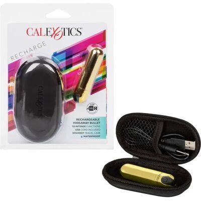 Stimolatore a pallina ricaricabile CalExotics - Oro - Giocattolo sessuale Stimolatore a pallina ricaricabile CalExotics - Oro - Giocattolo sessuale