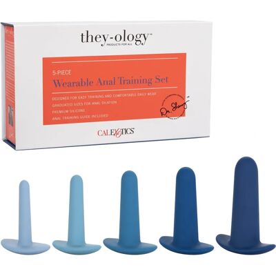 CalExotics Set de 5 plugs anaux en silicone - Débutants - Kit d'entraînement anal CalExotics Set de 5 plugs anaux en silicone - Débutants - Kit d'entraînement anal
