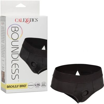 CalExotics Bézs - Boundless Backless Brief - Szexi Harnais CalExotics Bézs - Boundless Backless Brief - Szexi Harnais