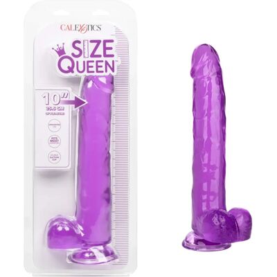 California Exotic Novelties - Dildo taille Queen 10 pouces avec base à ventouse - Dildo California Exotic Novelties - Dildo taille Queen 10 pouces avec base à ventouse - Dildo