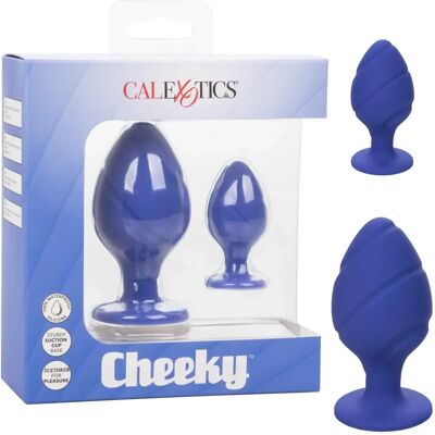 California Exotic Novelties Plug Anal Azul Cheeky - Buttplug California Exotic Novelties Plug Anal Azul Cheeky - Buttplug