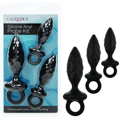 CalExotics Violet Anal Plugs Kit - Anal Plugs Kit CalExotics Violet Anal Plugs Kit - Anal Plugs Kit