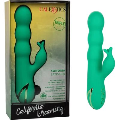 CalExotics Sonoma Satisfier - Vibratore Punto G impermeabile - 10 Modalità CalExotics Sonoma Satisfier - Vibratore Punto G impermeabile - 10 Modalità