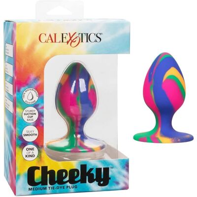 Calexotics Cheeky Large Tie Dye Anal Plug Calexotics Cheeky Large Tie Dye Anal Plug