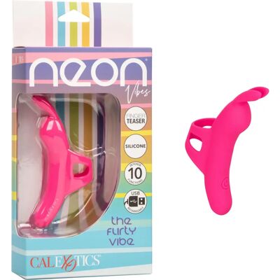 California Exotic Novelties Vibratore - Dito ergonomico con orecchie da coniglio - Dimensioni compatte per viaggio California Exotic Novelties Vibratore - Dito ergonomico con orecchie da coniglio - Dimensioni compatte per viaggio