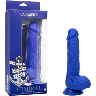 CalExotics Admiral Vibromasseur - Marinier Bleu - 10 Modes CalExotics Admiral Vibromasseur - Marinier Bleu - 10 Modes