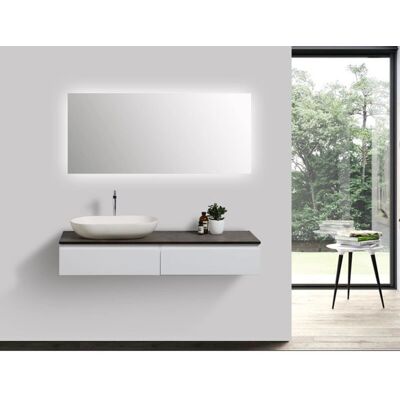 Conjunto de baño Vision 1200 blanco mate de Bernstein Conjunto de baño Vision 1200 blanco mate de Bernstein
