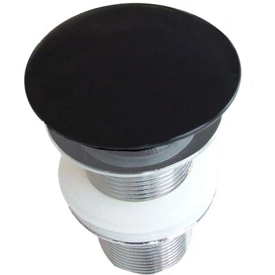 Copertura tappo di scarico pop-up nero opaco Bernstein Copertura tappo di scarico pop-up nero opaco Bernstein