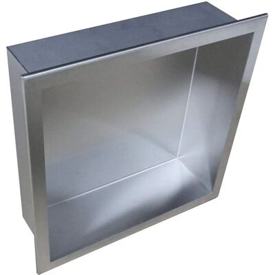 Nicho de pared Bernstein - 30x30x10cm - Acero inoxidable Nicho de pared Bernstein - 30x30x10cm - Acero inoxidable