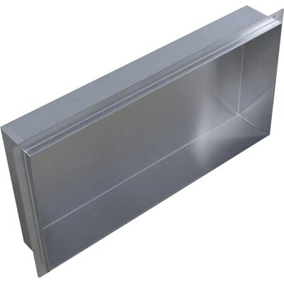 Bernstein Nicho de Pared - Acero Inoxidable - 60x30x10cm - Almacenamiento Baño Bernstein Nicho de Pared - Acero Inoxidable - 60x30x10cm - Almacenamiento Baño