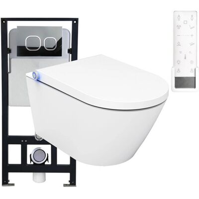Bernstein Modèle 1102 WC multifonction avec bidet - Montage mural - Publicité Bernstein Modèle 1102 WC multifonction avec bidet - Montage mural - Publicité