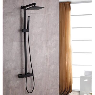 Bernstein 8921B Basic Système de Douche Thermostatique Noir - Publicité Bernstein 8921B Basic Système de Douche Thermostatique Noir - Publicité