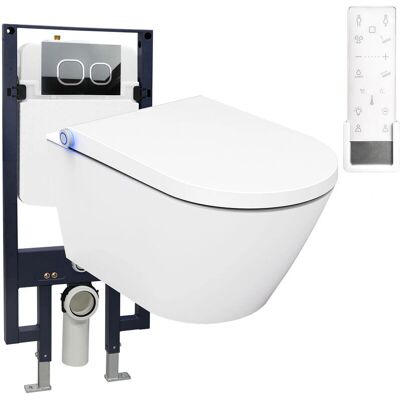 Bernstein WC Bidet Pro+ 1102 - Wandmontage, Weiß, Intelligente Funktionen Bernstein WC Bidet Pro+ 1102 - Wandmontage, Weiß, Intelligente Funktionen